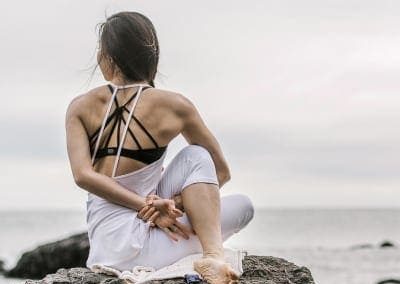 meditación en velero en Barcelona